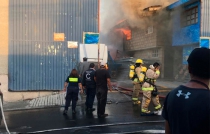 Incendio en fábrica de Coacalco; 11 empleados quemados