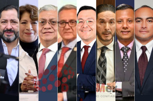 Francisco Vázquez, Delfina Gómez, Cristóbal Castañeda, Óscar Flores, Daniel Sibaja, Víctor Delgado, José Guadalupe Luna, Osiris Ramírez