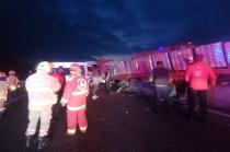 El accidente se registró esta madrugada en el kilómetro 16 de la carretera federal México-Cuautla.
