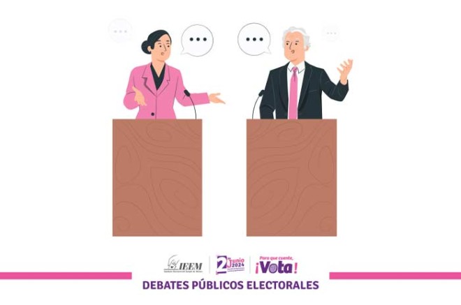 Tres debates presenciales y tres virtuales están programados para este mes, abordando temas cruciales como seguridad, economía y educación.