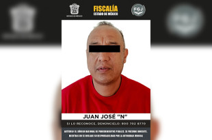 Juan José, lías “Tala” fue trasladado al Estado de México e ingresado a un Centro Penitenciario y de Reinserción Social de la zona.