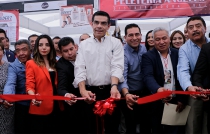 Inauguran feria de proveeduría de calzado en San Mateo Atenco