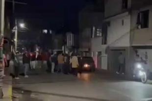 Los hechos se dieron alrededor de las 3:30 de la madrugada en la calle Vasco de Quiroga