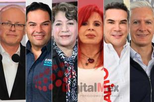 Eric Sevilla, Enrique Vargas, Delfina Gómez, Layda Sansores, Alejandro Moreno, Alfredo del Mazo