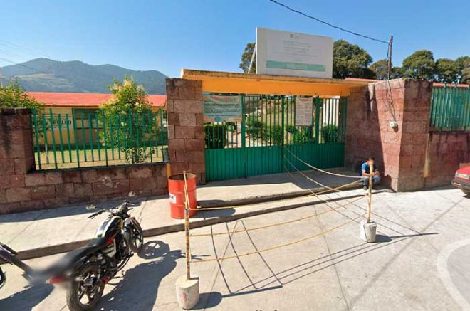 La escuela se encuentra en la comunidad de San Miguel Olvera