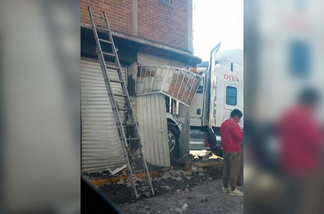 El incidente ocurrió a la altura de la vialidad López Portillo