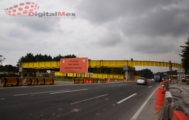 Cerrarán ambos sentidos de la México-Toluca por obras del tren