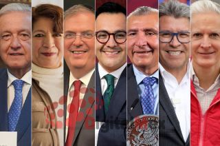 AMLO, Delfina Gómez, Marcelo Ebrard, Daniel Sibaja, Adán Augusto Hernández, Ricardo Monreal, Alfredo del Mazo