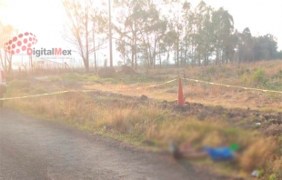 Abandonan cuerpo con disparos en carretera de Coatepec Harinas