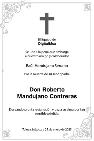 Esquela Roberto Mandujano Contreras