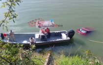 #Valle de Bravo: cae otro vehículo a presa Miguel Alemán
