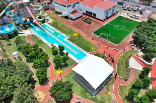 #Video: Inauguran parque en #Nezahualcóyotl con talleres, albercas y actividades gratuitas