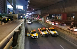#Video: Impiden a transportistas del #Edomex llegar a Palacio Nacional