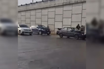 Elementos de la Policía Estatal acudieron al sitio para brindar auxilio y coordinar las labores de vialidad, a fin de evitar mayores afectaciones al tránsito.