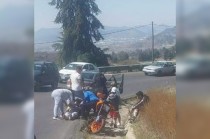 Dado el estado de salud de los heridos, los trasladaron al Hospital General de Atlacomulco.