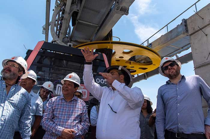 Video: Línea III del Mexicable en Naucalpan avanza 71.4 % y reducirá traslados hasta 30 minutos
