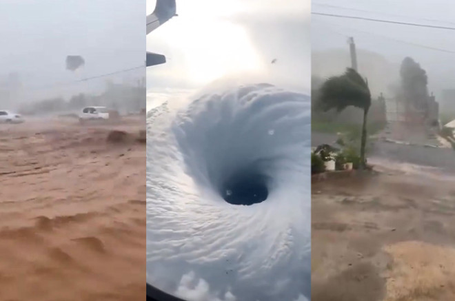 El huracán Melissa, un fenómeno de categoría 5 en la escala Saffir-Simpson, tocó tierra este martes en el suroeste de Jamaica, cerca de New Hope.