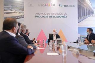 Alfredo del Mazo reconoció en PROLOGIS un socio del desarrollo estatal.