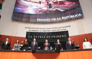 Eligen al senador Martí Batres Guadarrama, presidente de la Mesa Directiva del Senado