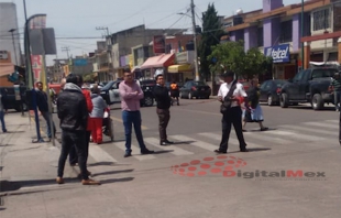 Alarma: fuga en tanque de gas detrás de la presidencia en Otzolotepec