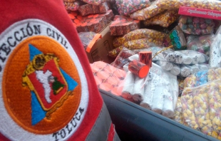 Decomisan Toluca alrededor de 500 kilogramos de pirotecnia ilegal