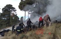 #Video Incendio en Parque de los Venados en Zinacantepec