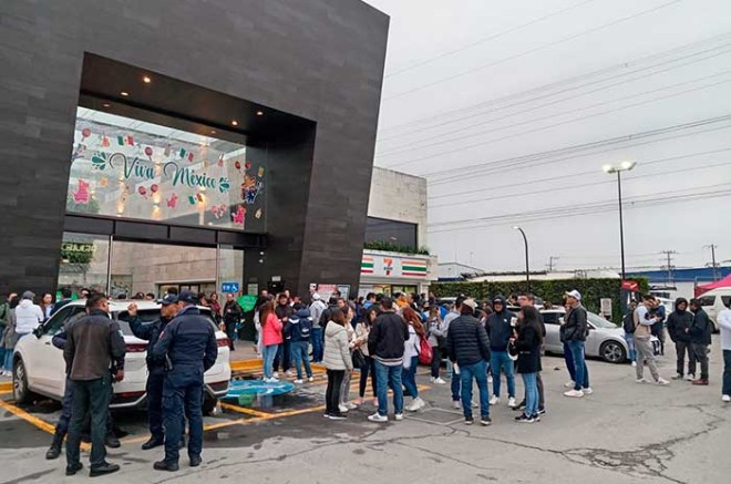 Se prevé que partan de las Plazas Outlet Lerma para dirigirse hacia la Ciudad de México.