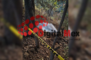 La joven de aproximadamente 20 años fue encontrada sin vida en el paraje El Potrerito, Coatepec Harinas.