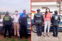 Los detenidos fueron puestos a disposición de la Fiscalía General de Justicia.