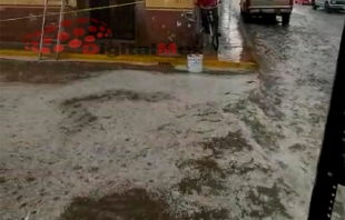 #Alerta: granizo inunda calles de #Joquicingo