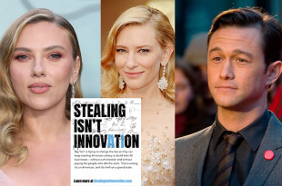 Scarlett Johansson, Cate Blanchett y Joseph Gordon-Levitt encabezan la protesta contra el uso de obras protegidas para entrenar inteligencia artificial.