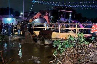 Video: Tormenta desborda Río Papalotla e inunda cinco municipios del oriente Edoméx