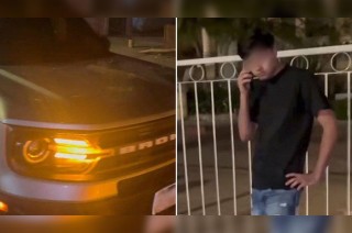 Al confrontar al menor de edad, este afirmó que la camioneta era suya y, al no poder demostrar la propiedad, intentó llegar a un “acuerdo” con Landeros.