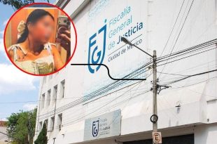 Fachada de la Fiscalía General de Justicia de la Ciudad de México, institución que separó a funcionarios tras el feminicidio de Edith Guadalupe.