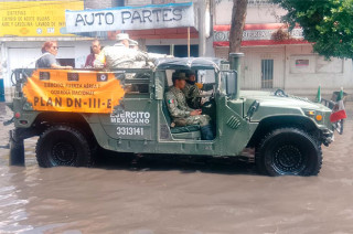 Desde la mañana del 29 de septiembre fueron desplegados más de 120 efectivos y 12 vehículos militares