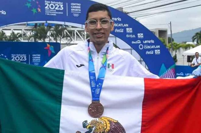 El atleta del Estado de México, Noel Alí Chama, se encamina hacia la magna justa en la capital francesa.
