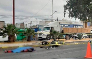 #Chicoloapan: Motociclista murió arrollado tras derrapar en la México-Texcoco