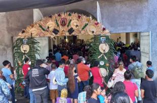 Fieles abarrotaron la iglesia del Carmen en Tejupilco