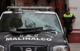 Presentan ante MP a director de la policía de Malinalco por asalto en que falleció un policía