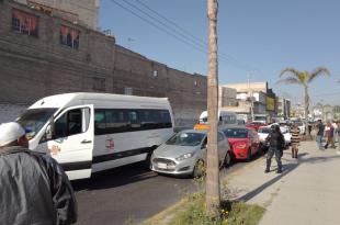 La colisión se registró en la calle Floripondio de la colonia Tamaulipas, en la sección Las Flores.