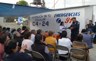 Rehabilitan casetas de vigilancia en Naucalpan