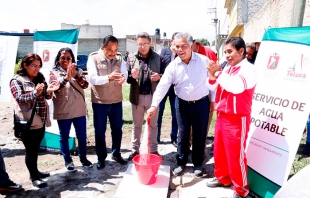 Amplían Toluca red de agua potable y drenaje en calles de El Seminario 2 de Marzo