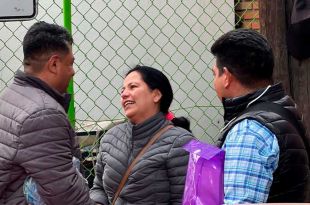 Mariana Rodríguez y Alberto Hernández, abuelos del pequeño de 3 años de edad