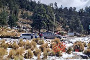 #Video: ¡Nieve en primavera! Llegan turistas al Nevado de #Toluca