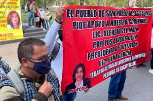 Ejidatarios acusan abuso de autoridad de alcaldesa de #Tultitlán
