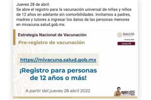 Podrán acceder al biológico todos los  niños de 12 en adelante, aunque no tengan una comorbilidad