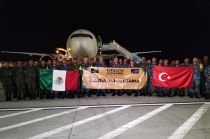 #Video: Parte avión con ayuda humanitaria a Turquía desde el AIFA