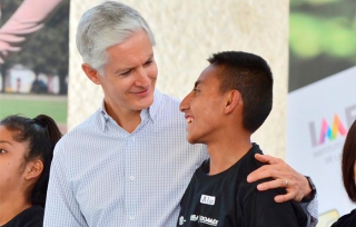 Que jóvenes no abandonen sus estudios, la mejor inversión: Del Mazo