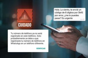 Los estafadores envían un SMS para pescar a sus víctimas