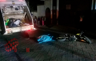 #ValleDeBravo: muere motociclista al chocar contra camión de basura